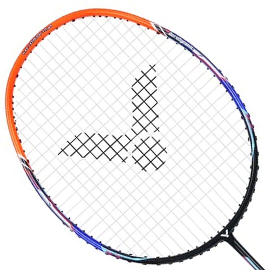 Victor Arrow Speed 88 Strung Badminton Racket (Orange)