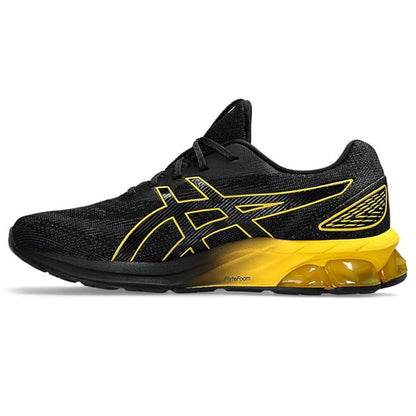 ASICS GEL QUANTUM 128 VII (M) - (BLACK/ SAFFRON) RUNNING SHOES - InstaSport