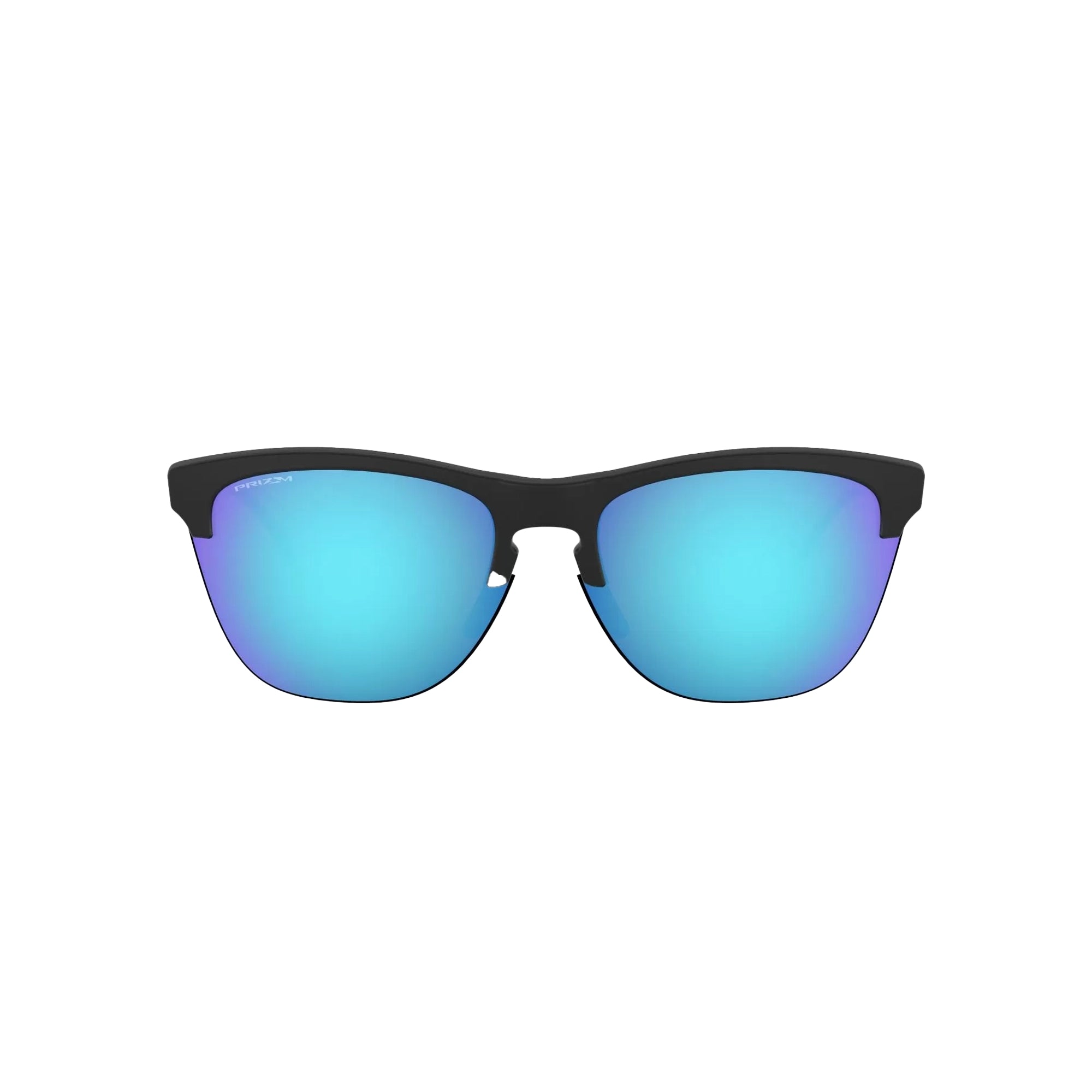 Oakley Frogskins Lite Matte Black Prizm sapphire Sunglass - InstaSport