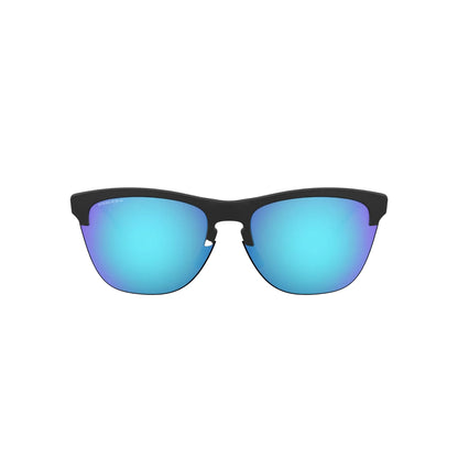 Oakley Frogskins Lite Matte Black Prizm sapphire Sunglass - InstaSport