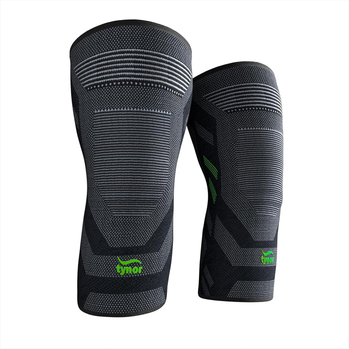 Tynor Air Pro Knee Cap - Black & Green (Pack of 2) - InstaSport