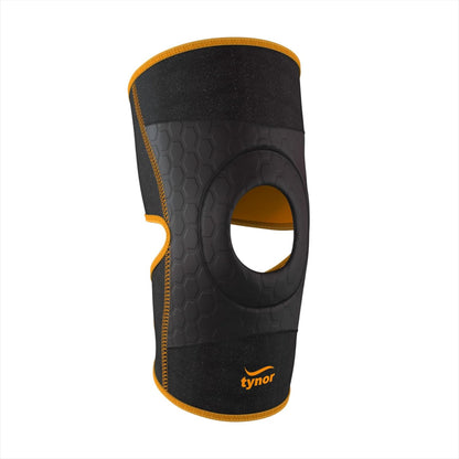 Tynor Knee Wrap Neo - Black & Orange - InstaSport