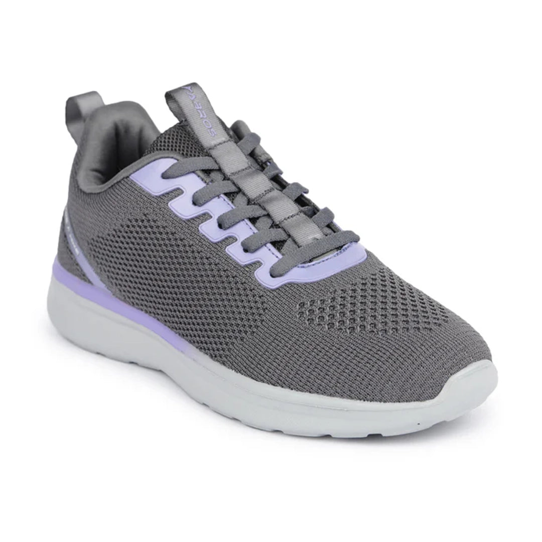 ABROS Women's Gracia Sports Shoes/Casual Shoes - Dark Gray/Lavender