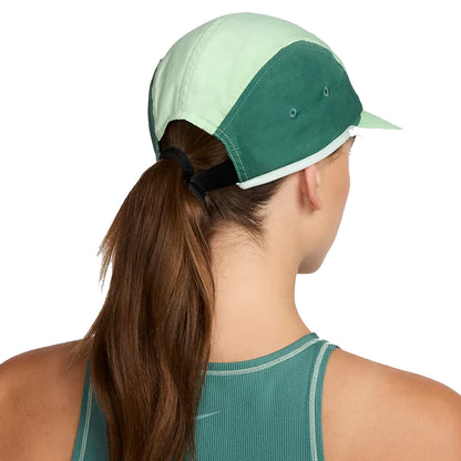 Nike Dri-FIT Fly Unstructured Swoosh Cap - Vapor Green/Barely Green/Bicoastal