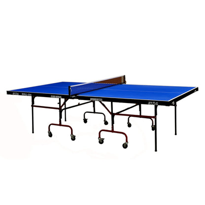 Stag Club with 75 mm Wheels and Levelers 19 mm Top Table Tennis Table - InstaSport