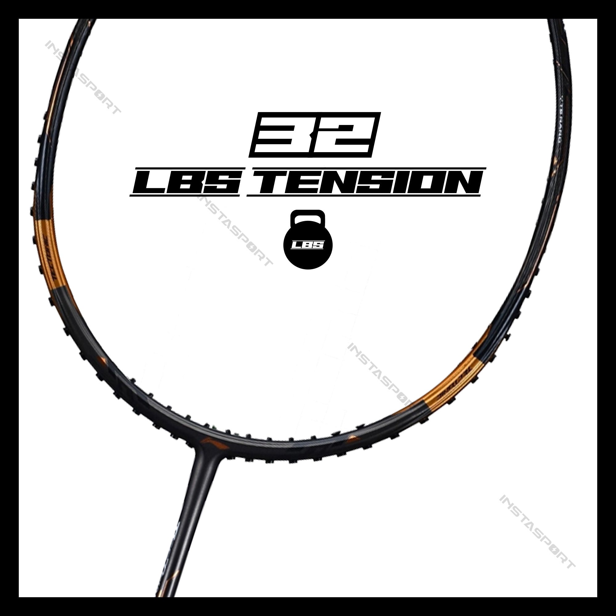 Li-Ning Tectonic 7 Combat Badminton Racket - InstaSport