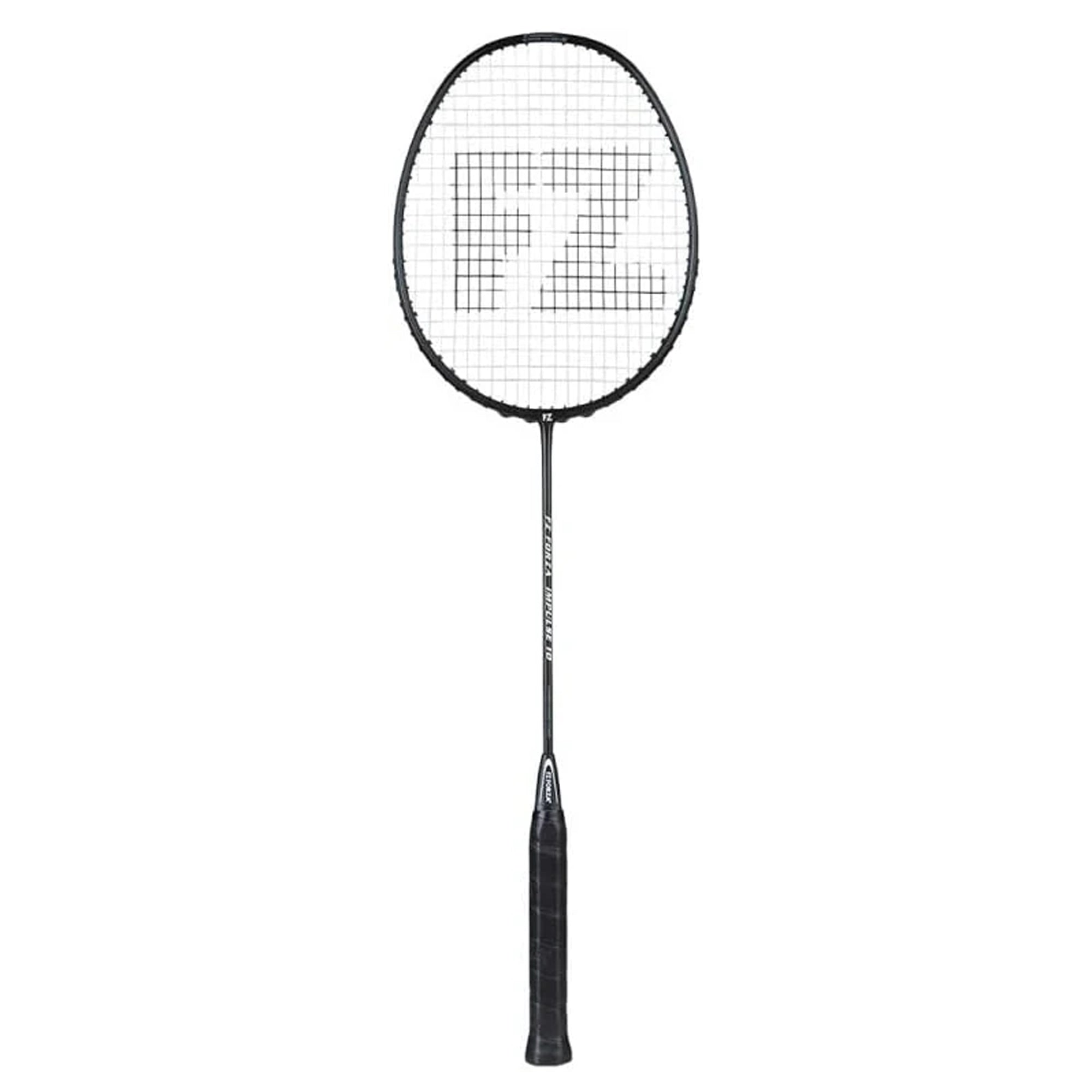 Fz Forza IMPULSE 10 Strung Badminton Racket - Black/White