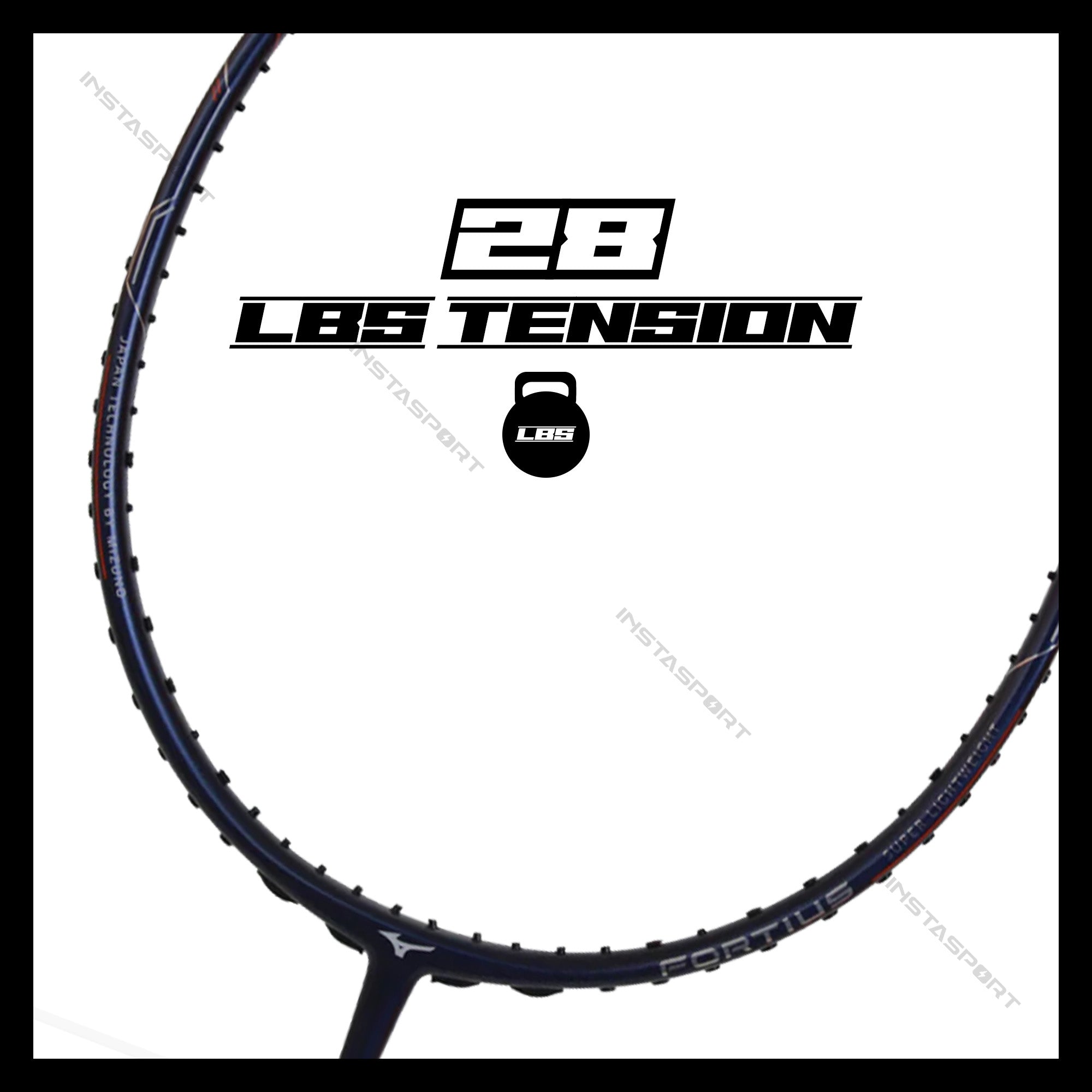 Mizuno Fortius 90 Badminton Racket - InstaSport