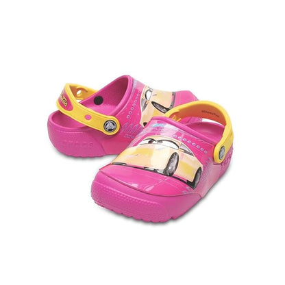 crocs Boys Crocsfunlab Lights Cars 3 Clog Clogs