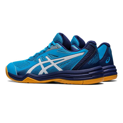 ASICS Upcourt 5 Men's Badminton Shoes Island Blue / White