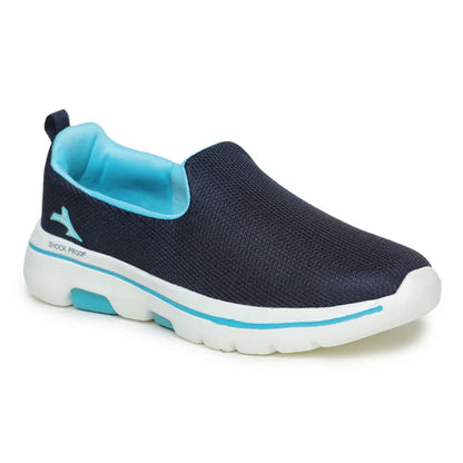 ABROS Women's Julia Sports Shoes - Navy/Sea Green