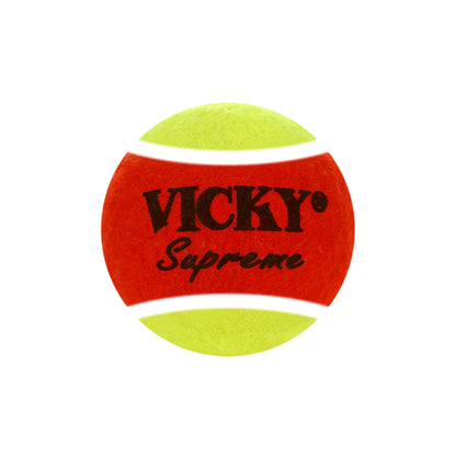 Vicky Supreme Light Tennis Balls - Double Colour (Pack of 6) - InstaSport