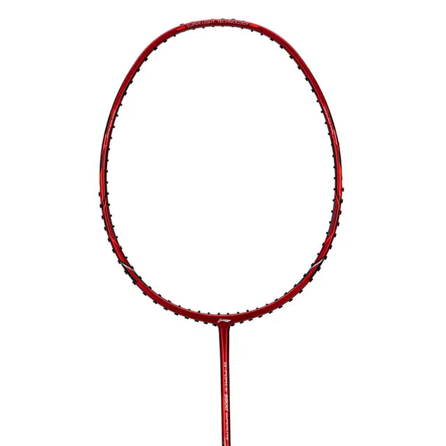 Li-Ning GForce 5900 Superlite Badminton Racket - Dark Red/ Silver