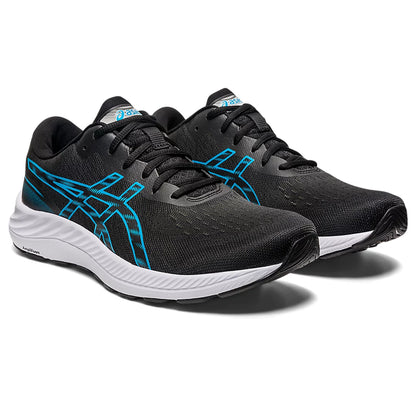 ASICS GEL-EXCITE 9 (M) - BLACK/ISLAND BLUE RUNNING SHOES - InstaSport