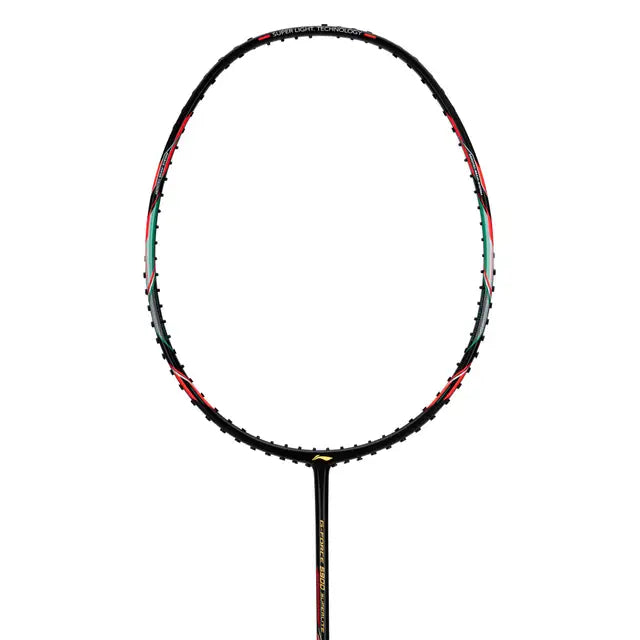 Li-Ning GForce 5900 Superlite Badminton Racket - Black/Cyan/Orange