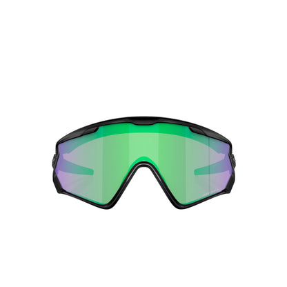 Oakley Wind Jacket Matte Black Prizm Road Jade Sunglass - InstaSport