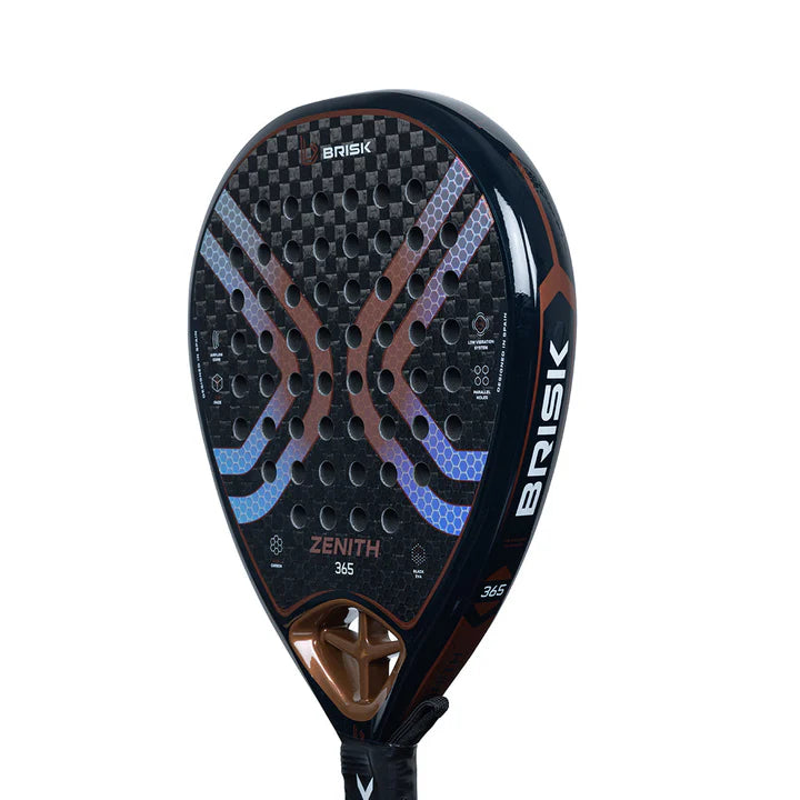 Brisk Zenith Padel Racquet - 365 gms