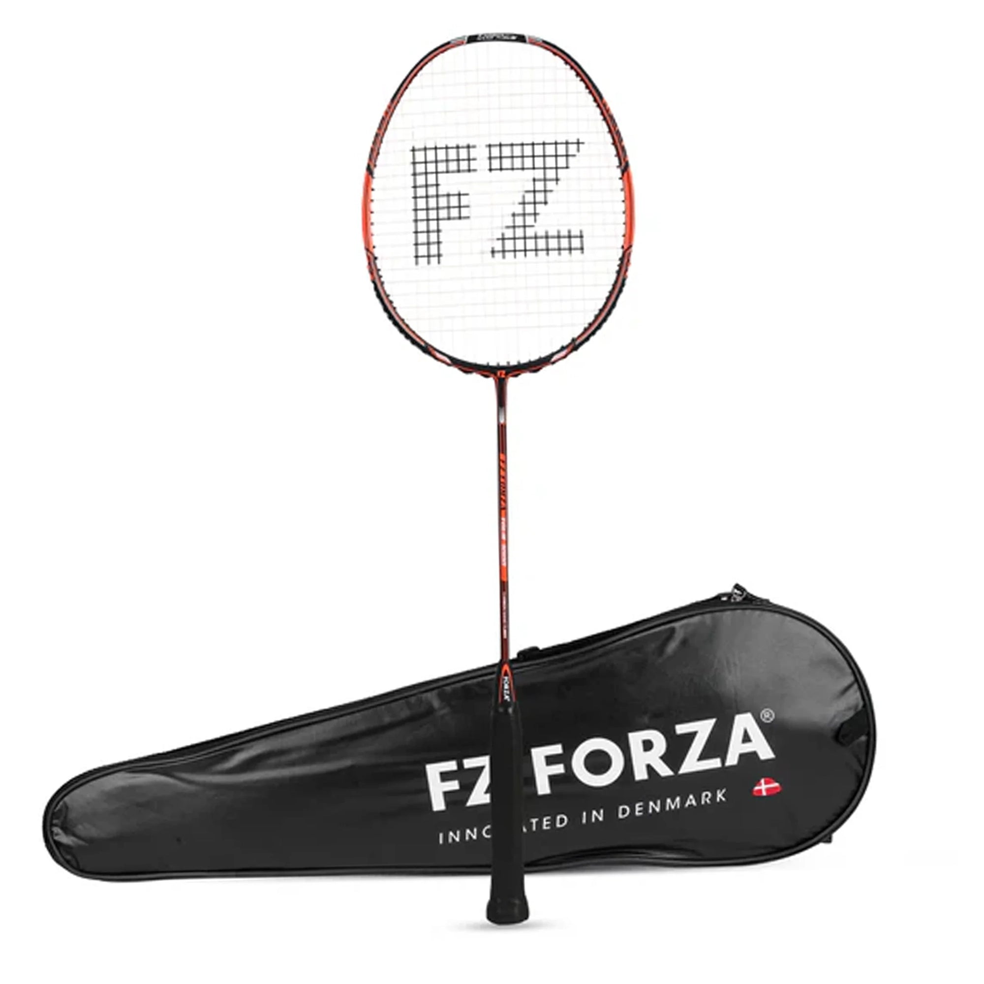 Fz Forza Tour 3000 Strung Badminton Racket - Black/Orange