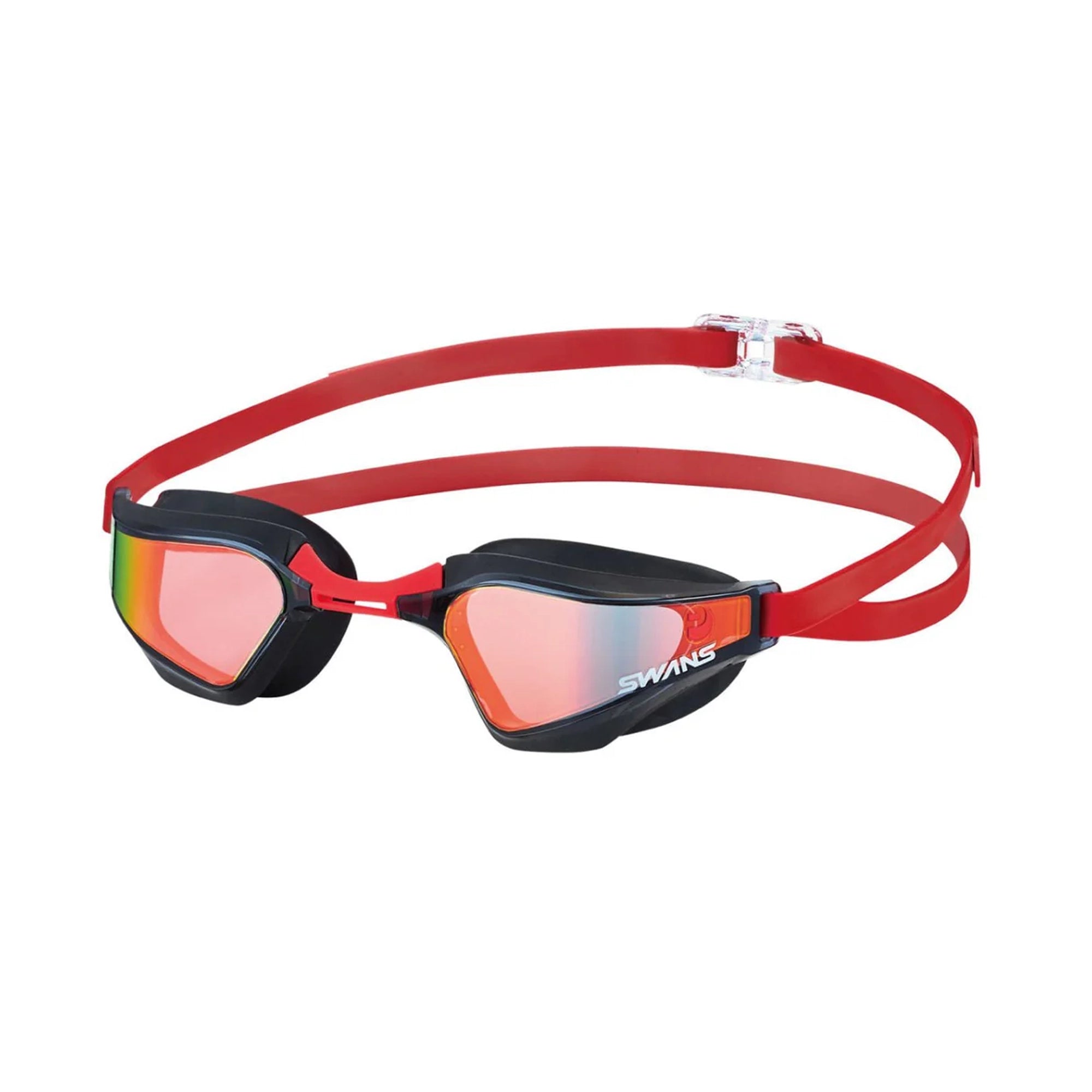 Swans Valkyrie SR-72MMIT PAF AB Swimming Goggles - Smoke MIT Red Mirror