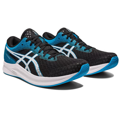 ASICS HYPER SPEED 2 (M) - (BLACK/ISLAND BLUE) - RUNNING SHOES - InstaSport