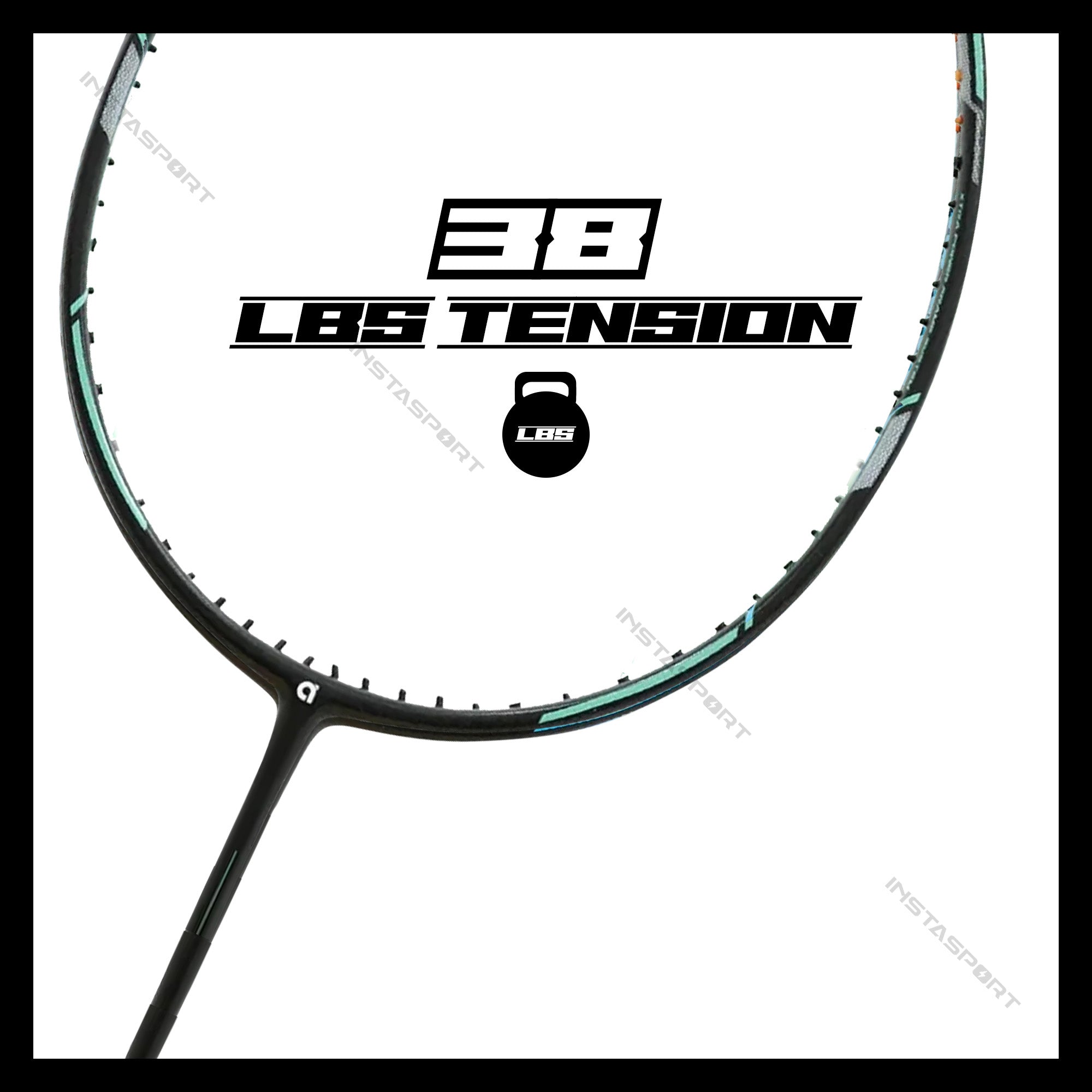 Apacs Finapi 232 XTRA Power Badminton Racket (Green) - InstaSport