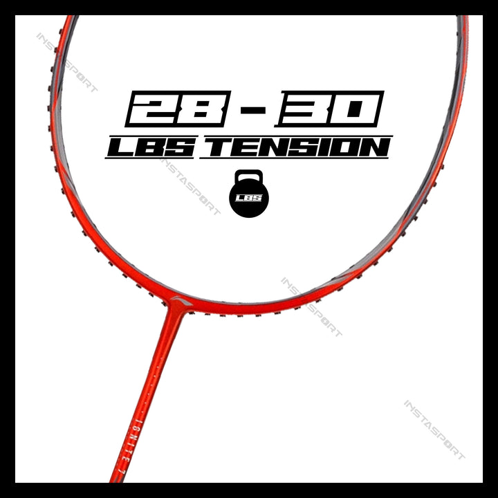 Li-Ning Ignite 7 Badminton Racket (Copper/ Black) - InstaSport