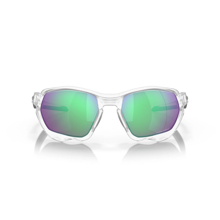 Oakley Plazma Matte Clear Prizm Road Jade Sunglass