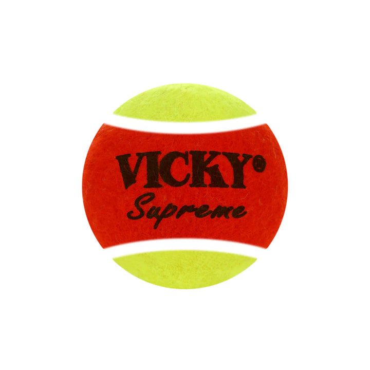 Vicky Supreme Light Tennis Balls - Double Colour (Pack of 9) - InstaSport