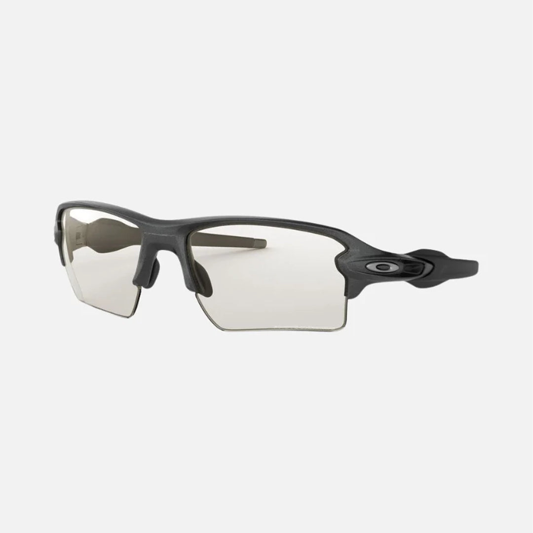 Oakley Flak 2.0 XL Steel Clear Photochromatic Sunglass