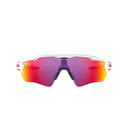 Oakley Radar EV pathed polished white Prizm road Sunglass - InstaSport
