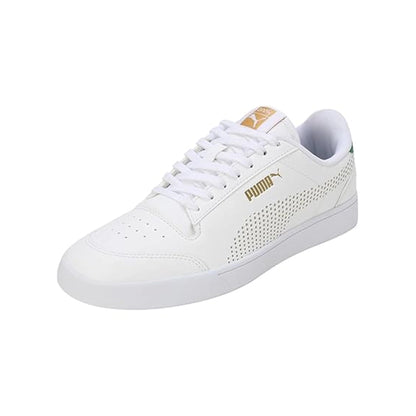 Puma Shuffle One8 V4 Better Men's Sneaker (White-Team Gold) 40163401