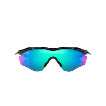 Oakley M2 Frame XL Polished Blk Prizm Sapphire Sunglass - InstaSport