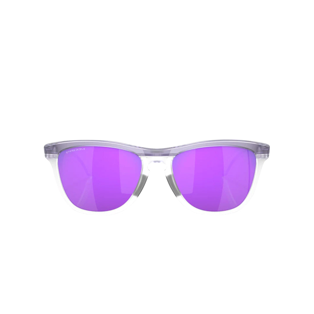 Oakley Frogskins Hybrid Matte trans Lilac Prizm Violet Sunglass