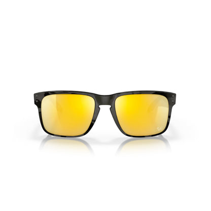 Oakley Holbrook matte black Tortoise Prizm 24 K Polarized Sunglass - InstaSport