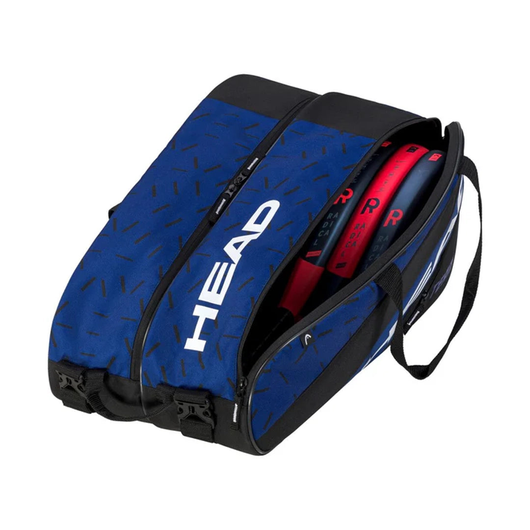 Head Team Tennis Padel Kitbag- Blue/Black