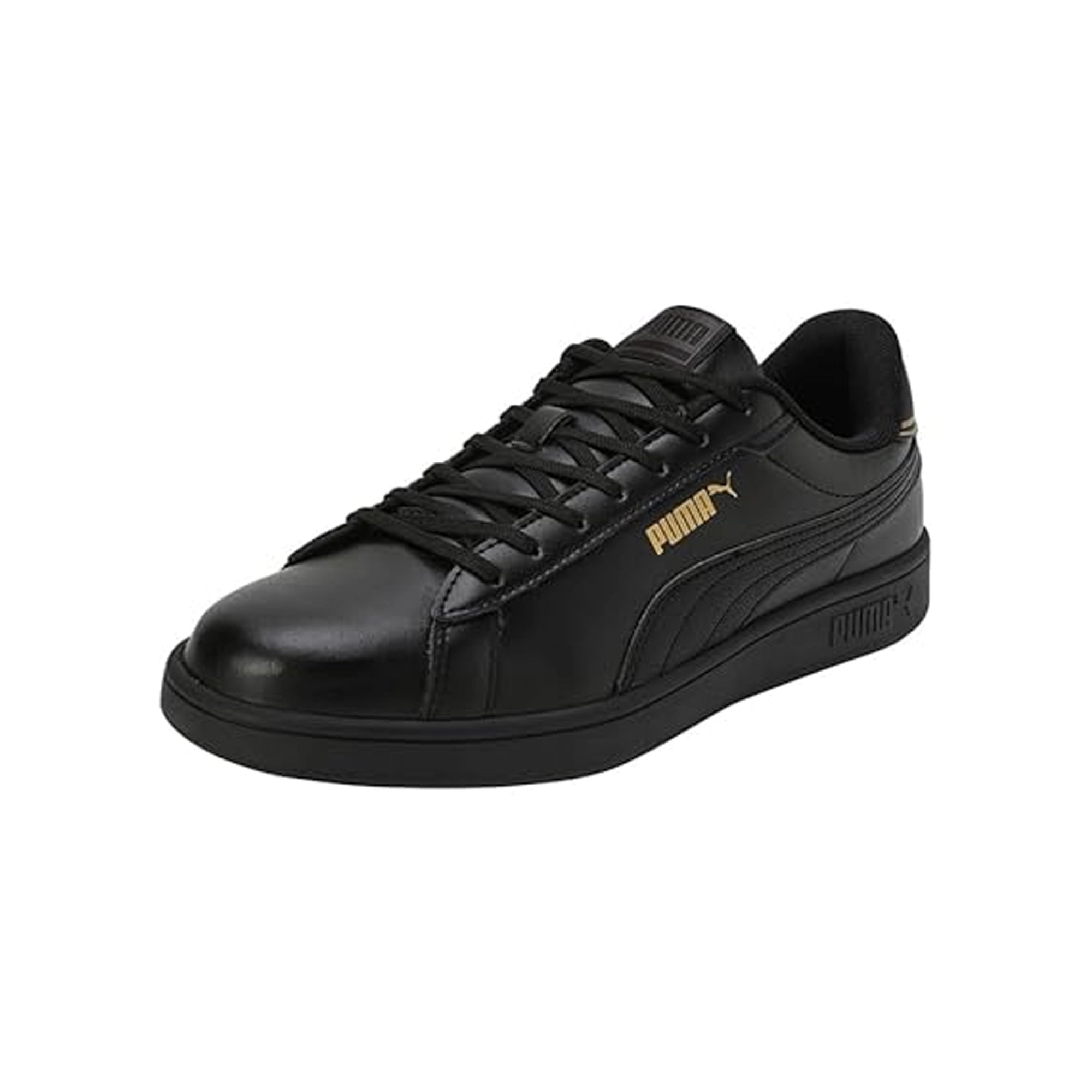 Puma Smash Pop Men's Sneaker (Black-Metallic Gold) 39712803