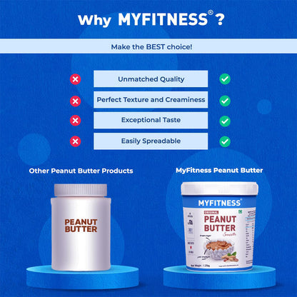 MYFITNESS Original Crunchy Peanut Butter - InstaSport