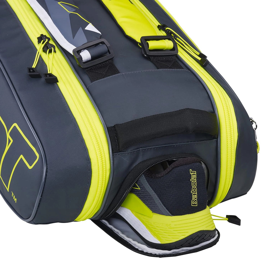 Babolat RH 12 Pure Aero Tennis Kitbag - Yellow