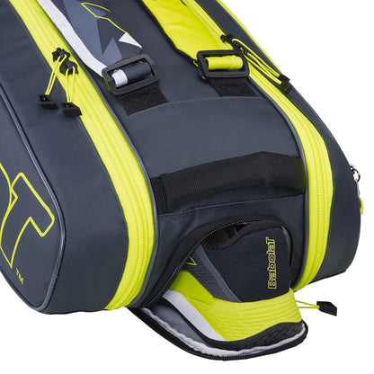 Babolat RH 12 Pure Aero Tennis Kitbag - Yellow - InstaSport