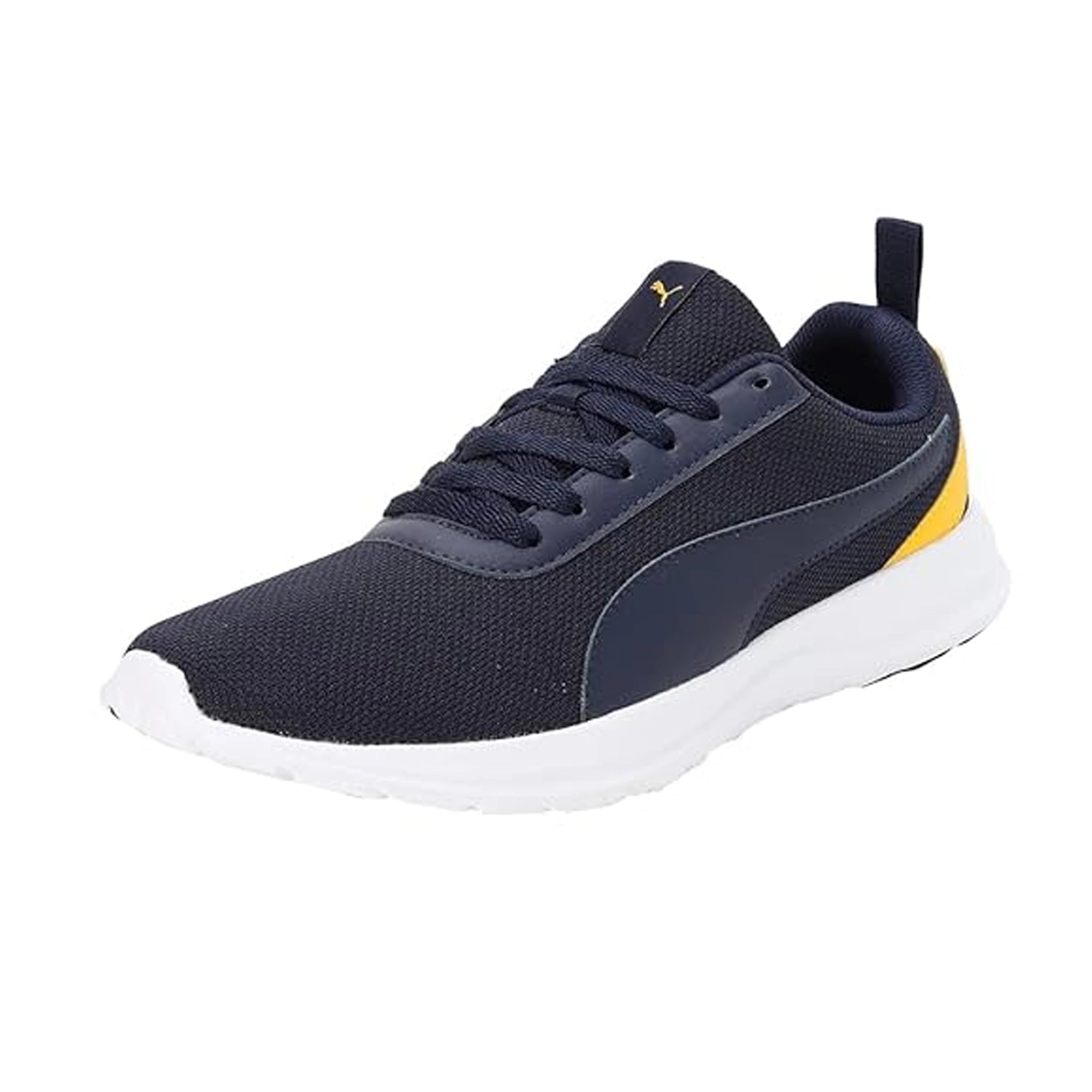 Puma Zelus Men's Sneaker (Peacoat-Spectra Yellow-White) 39356202