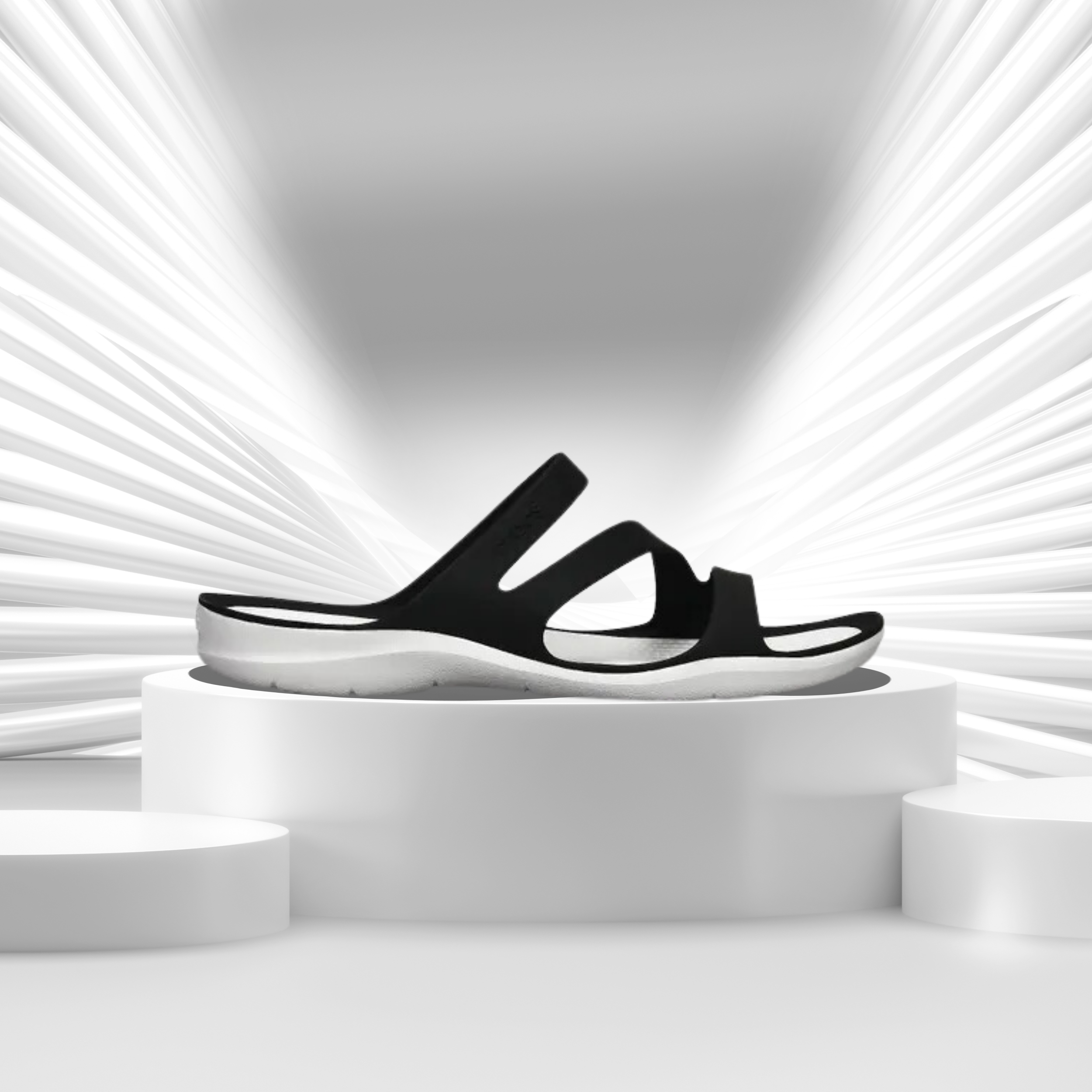 Crocs Women's Navy/White Sandal