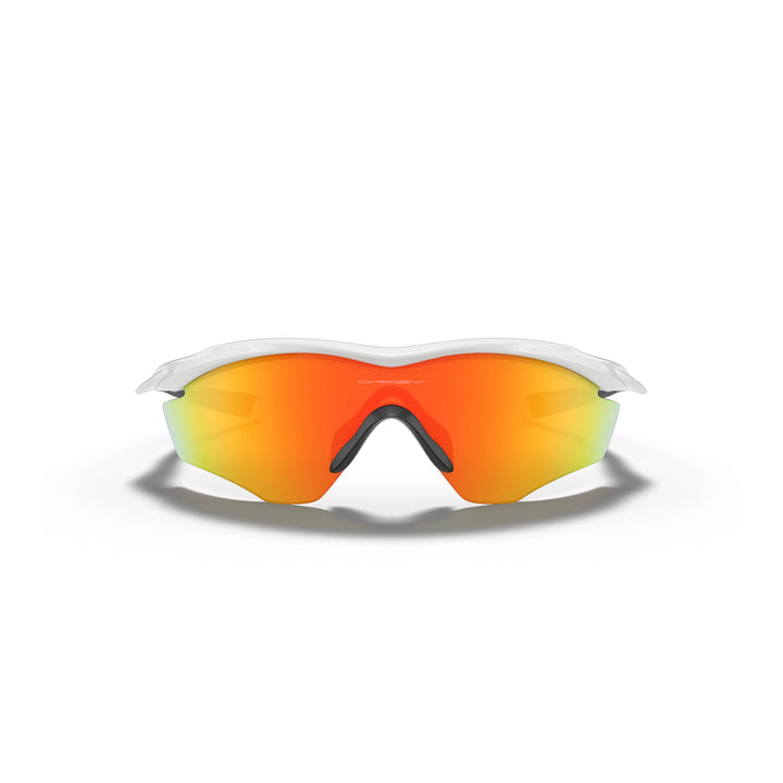 Oakley M2 Frame XL polished white fire iridium Sunglass