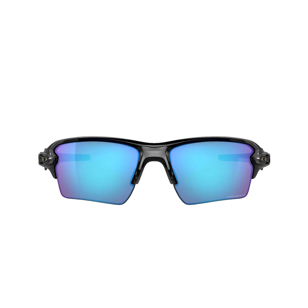 Oakley Flak 2.0 XL Polished Black Prizm sapphire Irid Polarised Sunglass