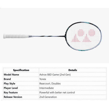 Yonex Astrox 88d Game (2nd Gen) Badminton Racket