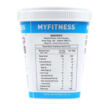 MYFITNESS Smooth Chocolate Peanut Butter - InstaSport