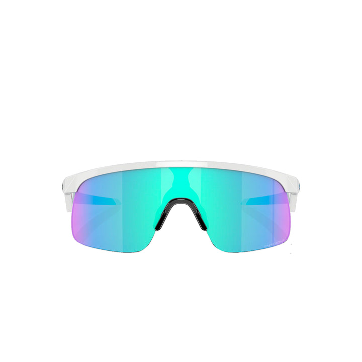 Oakley Resistor Polished White Prizm Sapphire Sunglass