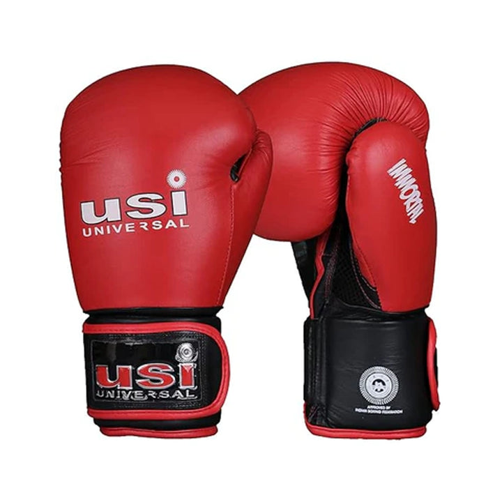 USI Universal Immortal Safe Spar Boxing Gloves 16 OZ - Red