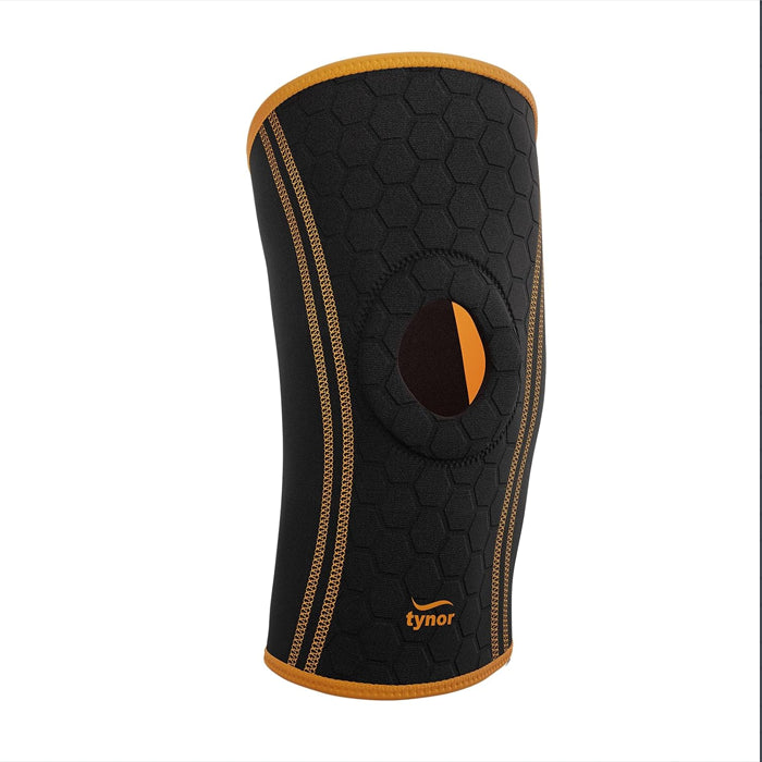 Tynor Knee Cap Neo - Black & Orange - InstaSport