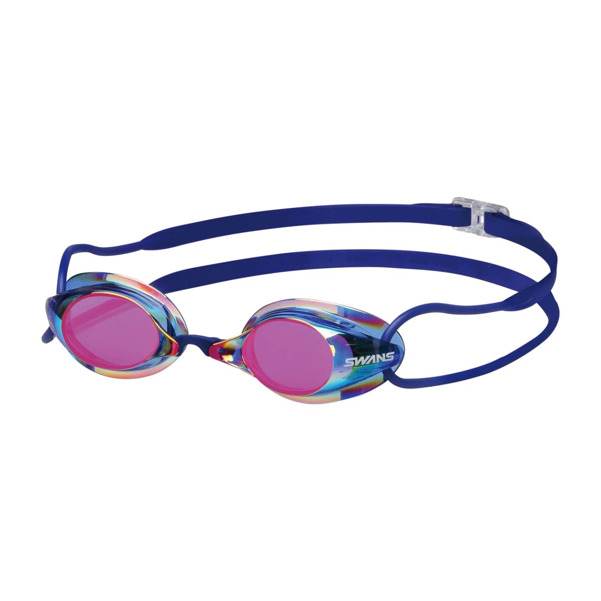 Swans SR-7M Swimming Goggle - Navy x Shadow Mirror