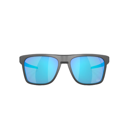 Oakley Leffingwell Matte Dark Grey Prizm Sapphire Sunglass - InstaSport